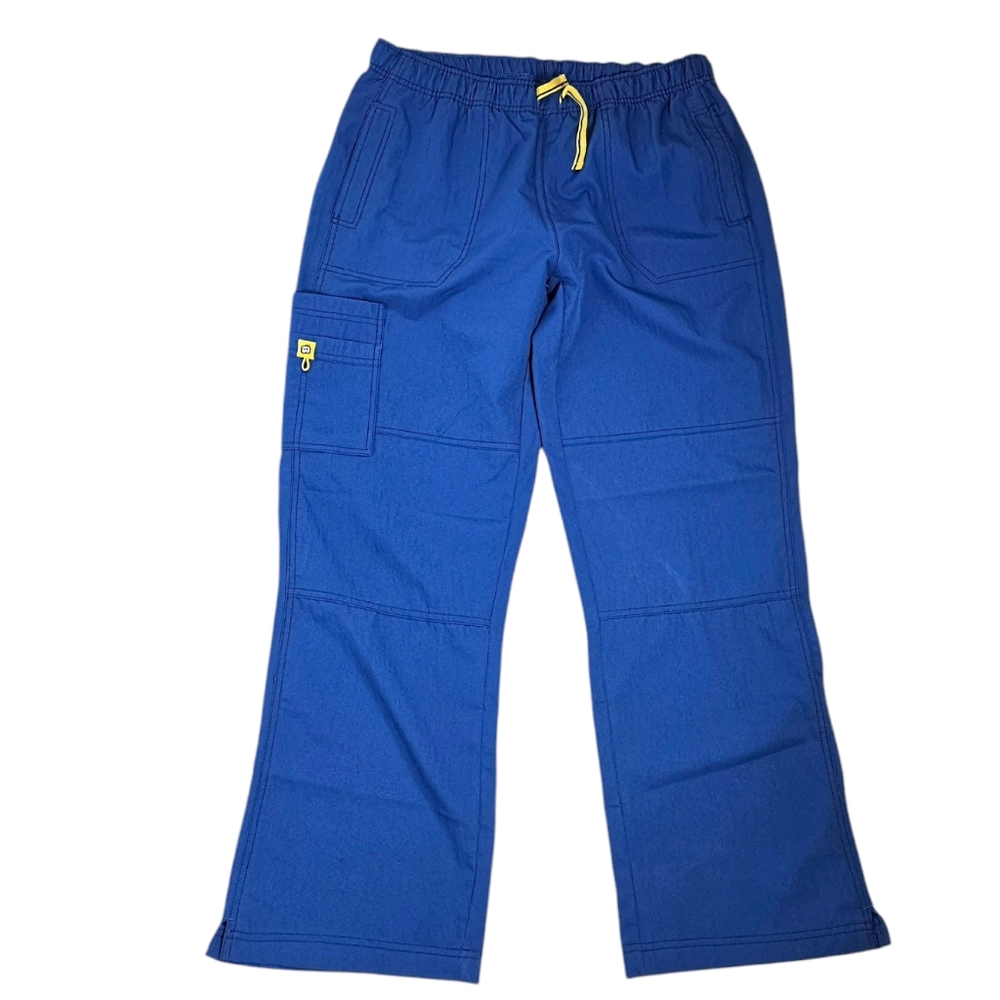 Spread Good Cheer Womens Scrub Blue Pants